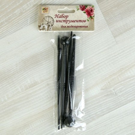 Tools for giving the form to Foamiran (set 4 pcs) 16.5 cm-3