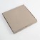 Pizza box 34 x 34 x 3.5 cm, brown