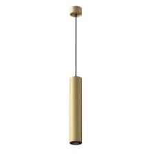 Светильник подвесной Technical P082PL-GU10-MG, 1хGU10, 10Вт, 5,4х5,4х133 см, цвет матовое золото