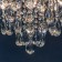Ceiling lamp 7x60W E27, size 60x60x50 cm