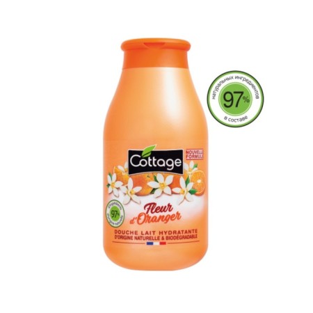 Cottage Douche Lait Hydratante Soul milk “Orange Flower”, moisturizing 250 ml