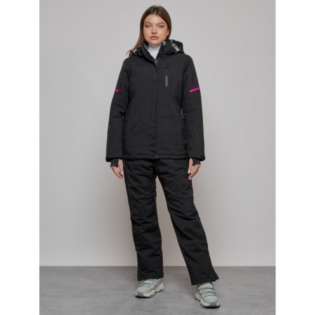 Ski suit female, size 42, black color-17