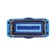 Automatic stamp, 14x38mm, "refused", blue