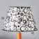 Hand lamp with a lampshade Risalux "Ajen", E27, 40 W, circles, 30 × 30 × 32.5 cm