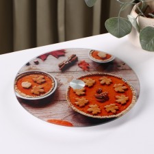 Glass stand for a cake rotating Daula 