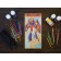 Wooden designer 3 in 1 "Transformer hawk", puzzle, coloring, toy