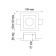 YESO lamp, 50 W, GU10, white color, D = 132mm