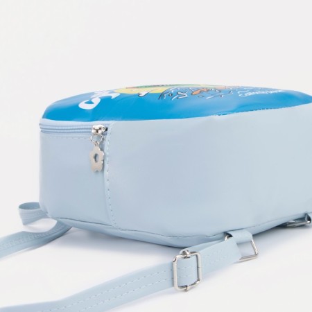 Baby backpack on lightning, blue color-2