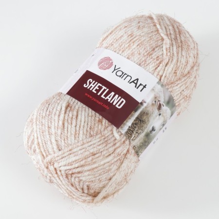 Gingerbread "Shetland" 30% wool Verdin, 70% acrylic 220m/100g (535a Bel-Buzh)-1