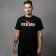 Patriotic T -shirt “This is not bluff”, the color is black, size 54