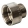 Adapter Stout SFT-0008-003412, 3/4 "x 1/2", internal/outer thread, nickel. brass