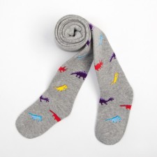Pantyhose children, gray color, height 104-110