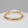 Bracelet Metal "Relief" narrow, 26 cm, color gold