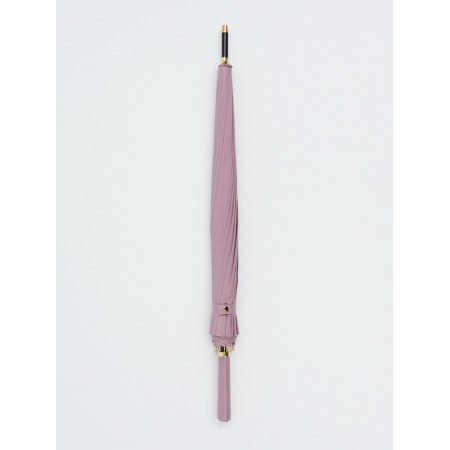 Umbrella is a s/auth r51/60 16sp n/u/u plain a straight handle to leatzers violet package-5