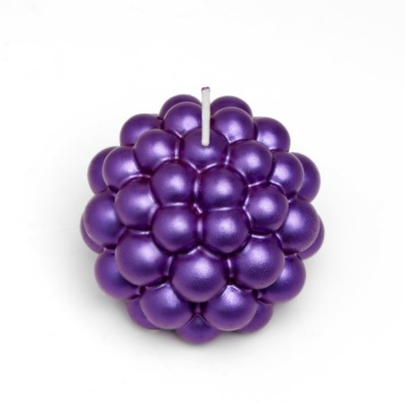 Figure candle "Babble" Round, 5.5x5.5 cm, purple, in the box-5