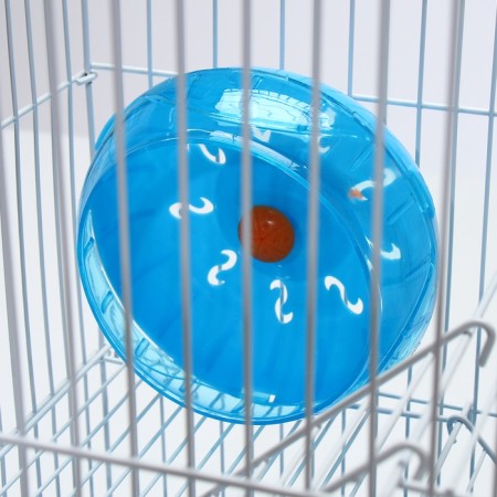 A cage for rodents with filling RT-3, 30 x 23 x 39 cm, blue (packing 12 pcs)-7