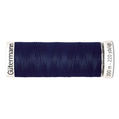 SEW-HALL thread for all materials, 200 m, 748277 (711 dark-dentized blue)