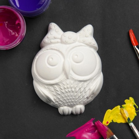 Figure for coloring "Owl" 9x7cm