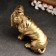 Figure "Dachshund in the cap" 24cm, bronze
