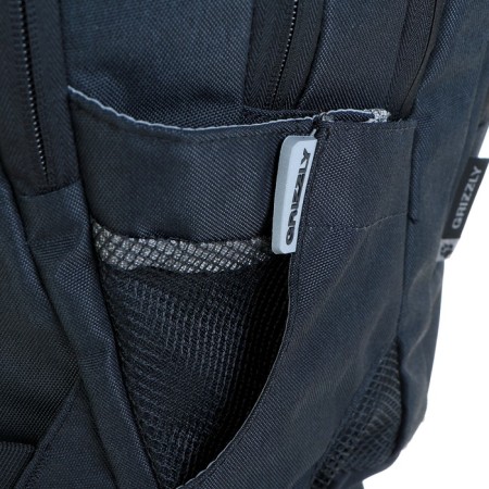 Youth backpack, 48 x 36 x 19 cm, Grizzly 903, ergonomic back, black RQ-903-2-3