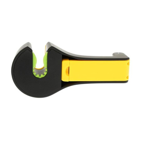 Torso-chuckle, on a headrest with a phone holder-2