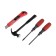 Set of tools scrap, hammer, 2 screwdrivers, knife, 4 items
