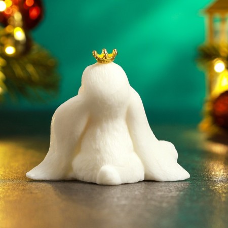 Figure soap "Sweet Bunny" White, 95gr-3