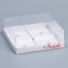 Confectionery box for mousse cakes 