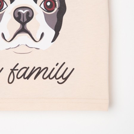 T-shirt Children's KAFTAN "DOG" R.30 (98-104), beige-9