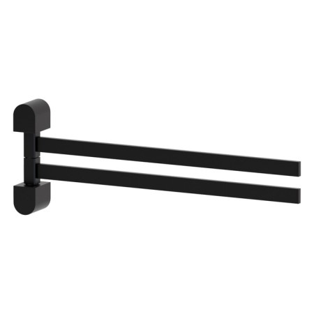 Twist holder twin double 35 cm black artwelle