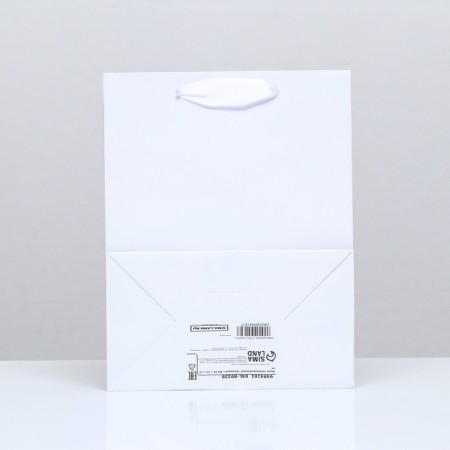 Laminated packet "White", 18 x 23 x 10 cm-1