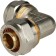 STOUT SFS-0003-002626, D = 26 x 26 mm, 90 °, for metal-plastic pipes, screw