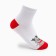 Women's socks "Deer" color white/red, size 23-25