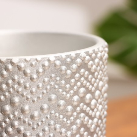 Flower "Beads" silver cylinder No. 2, 1.8 liters-2
