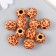 Beads for creativity plastic "Ethno. Patterns" set of 20 g 1.4x1.4x1.4 cm