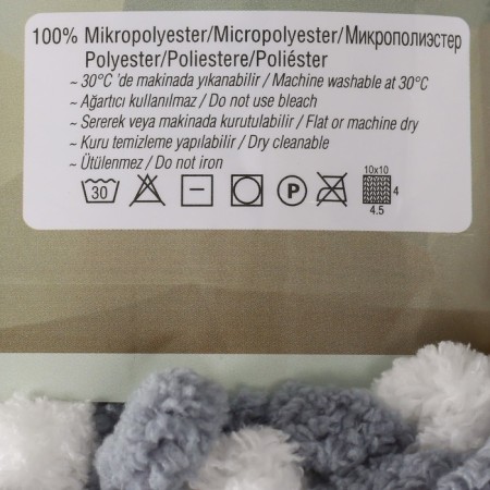 Yarn "Puffy More Plus" 100 % micropoliester 11m/250g (8008)-3