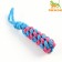 A wicker cable toy with a pen, 120 g, up to 31 cm, blue/pink