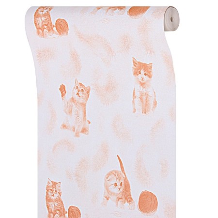 Kitteen paper wallpaper 255-03, 0.53x10.05m
