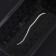 Plastic Plastic for flowers rectangular “gloss”, 900 ml, black and white color