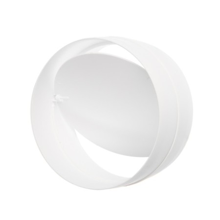Round channels zein, d = 125 mm, ventilation, with a check valve-3