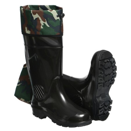 Men's boots C-26, PVC, black, size 41-2