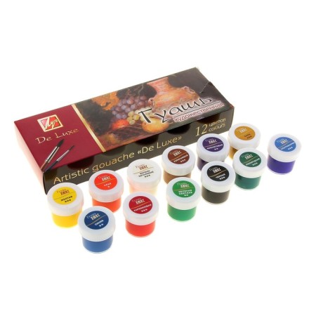 Gouache Art 12 colors x 20 ml, de luxe-1