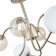 Ceiling EVOLUCE lamp. Sle220922-08. FORMAE. 8x5 watts, G9, 4000k, 79x79x38 cm, golden color