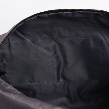 Sports bag "President", 47 x 28 x 24 cm, gray color-1