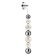 Crystal LED 13W 4000K 700LM wall lamp