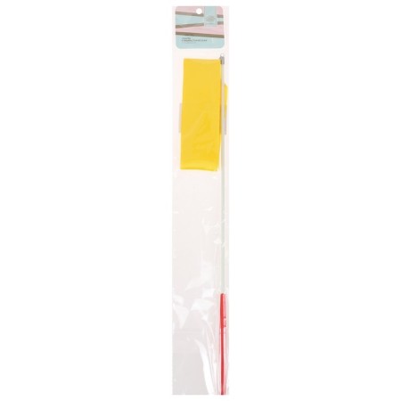 Ribbon for rhythmic gymnastics with a stick Grace Dance, 4 m, yellow color-4