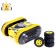 The radio-controlled machine “Atom”, works on the battery, the color of the yellow