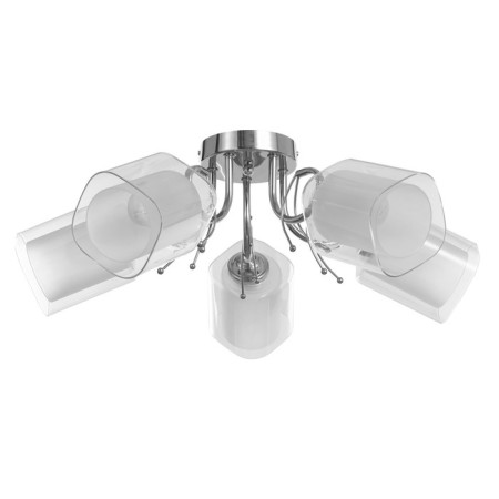 Ramona chandelier 5he27 40t chrome 55x55x25 cm Bayerlux