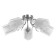 Ramona chandelier 5he27 40t chrome 55x55x25 cm Bayerlux