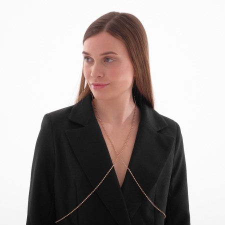 Partois "minimal" 2 threads, white color in gold-3